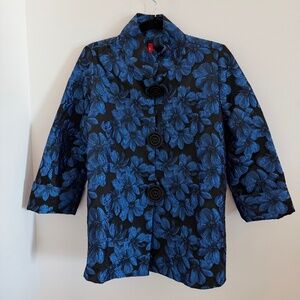 Rich Jacquard IC Collection jacket -- Size L